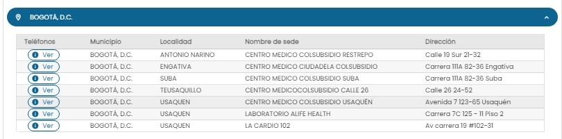 Toma de muestra gratis Famisanar paso 3